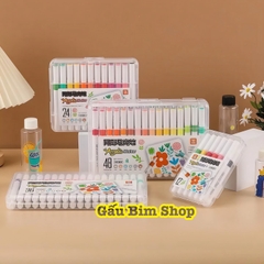 ￼Bút màu Acrylic Marker - 12/18/24 Màu - Tô Trên Mọi Chất Liệu