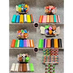 Gôm, tẩy dài 5cm, đường kính 2cm có nhiều mẫu mã đặc sắc