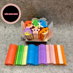 Gôm, tẩy dài 5cm, đường kính 2cm có nhiều mẫu mã đặc sắc