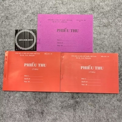 Khổ A5 - Hoá đơn bán lẻ, phiếu thu, phiếu chi, phiếu nhập kho, phiếu xuất kho - 1 liên, 2 liên, 3 liên