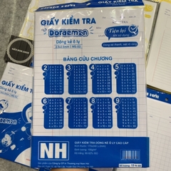 Giấy kiểm tra kẻ ngang và ô ly (hàng cao cấp)