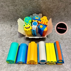 Gôm, tẩy dài 5cm, đường kính 2cm có nhiều mẫu mã đặc sắc