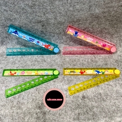 Combo 10 Thước kẻ gấp 30cm (có thể gập lại) nhựa cao cấp