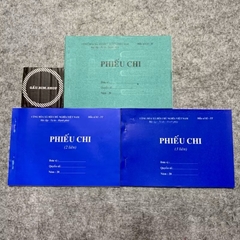 Khổ A5 - Hoá đơn bán lẻ, phiếu thu, phiếu chi, phiếu nhập kho, phiếu xuất kho - 1 liên, 2 liên, 3 liên