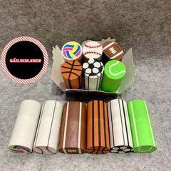 Gôm, tẩy dài 5cm, đường kính 2cm có nhiều mẫu mã đặc sắc