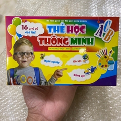 Flashcard cho bé - Bộ thẻ thông minh  416 thẻ (16 chủ đề) - Theo phương pháp giáo dục sớm của Glenn Doman