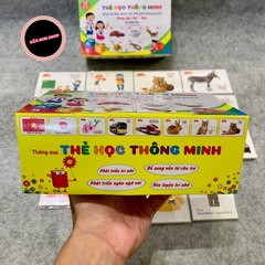 Flashcard cho bé - Bộ thẻ thông minh  416 thẻ (16 chủ đề) - Theo phương pháp giáo dục sớm của Glenn Doman