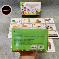 Flashcard cho bé - Bộ thẻ thông minh  416 thẻ (16 chủ đề) - Theo phương pháp giáo dục sớm của Glenn Doman