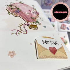 Thiệp chúc mừng 3D nổi kim tuyến kích thước: 21,5 x 12 cm (Mẫu mã thay đổi liên tục)