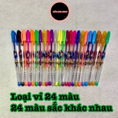 Bút nhũ 8 màu - 24 màu, đầu bút 1.0mm, viết êm, không tắc mực