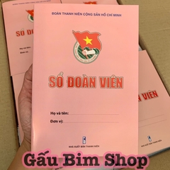 Combo 10 quyển Sổ Đoàn Viên - Có tem hàng chính hãng - Giá bìa 10k - 48 trang