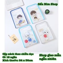 Cặp học thêm 7 ngăn và 12 ngăn nhựa cao cấp (Mẫu mã thay đổi liên tục)