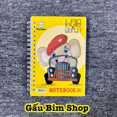 Sổ lò xo 200 trang khổ A6 - mua càng NHIỀU giá càng RẺ