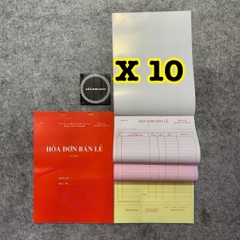 Khổ A4 - Hoá đơn bán lẻ, phiếu nhập kho, phiếu xuất kho(1,2,3 liên)