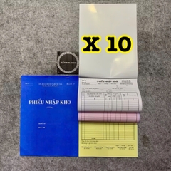 Khổ A4 - Hoá đơn bán lẻ, phiếu nhập kho, phiếu xuất kho(1,2,3 liên)