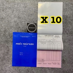 Khổ A4 - Hoá đơn bán lẻ, phiếu nhập kho, phiếu xuất kho(1,2,3 liên)