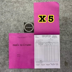 Khổ A4 - Hoá đơn bán lẻ, phiếu nhập kho, phiếu xuất kho(1,2,3 liên)