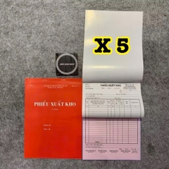Khổ A4 - Hoá đơn bán lẻ, phiếu nhập kho, phiếu xuất kho(1,2,3 liên)