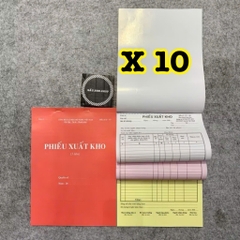 Khổ A4 - Hoá đơn bán lẻ, phiếu nhập kho, phiếu xuất kho(1,2,3 liên)