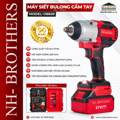 OB620-MÁY SIẾT BULONG CẦM TAY 21V-717W