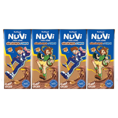 Sữa lúa mạch cacao NUVI có thạch 170ml