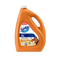 Nước Lau Sàn Sunlight BIOSHIELD Quế & Cam Bergamot Chai 3.6kg