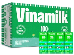 Sữa Vinamilk 100% có đường 180ml