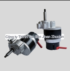 Động Cơ Motor Xe Lăn Điện 24V 250W Phanh Tự Động Có Thắng Từ