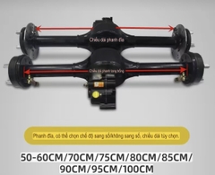 Cầu sau xe ba bánh xe 4 bánh xe lôi oto điện