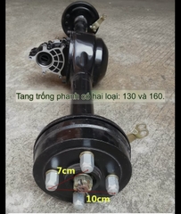Cầu sau xe ba bánh xe 4 bánh xe lôi oto điện