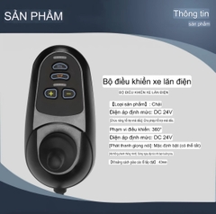 Tay Điều Khiển Xe Lăn Điện 24V Joytick Điều Khiển Xe Lăn 24V 45A,50A
