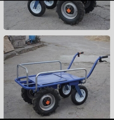 Xe Điên 4 Bánh Trở Vật Liệu Xây Dựng, Nông Sản, Thóc Gạo Trọng Tải 1000kg
