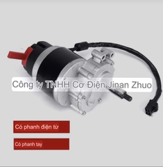 Động Cơ Motor Xe Lăn Điện 24V 250W Phanh Tự Động Có Thắng Từ