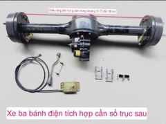 Cầu Sau Chế Xe Điện 3 Bánh, 4 Bánh 48/60V