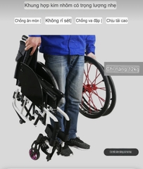 Xe Lăn Thể Thao Cao Cấp, Xe Lăn Cho Người Khuyết Tật