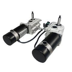 Động Cơ, Motor Xe Lăn Điện Cao Cấp 24V 320W Có Thắng Từ, Phanh Tự Động