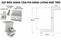 Kẹp Biên Loại 30mm