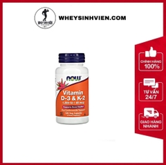 Vitamin D3 K2 1000 IU Now (120 viên)