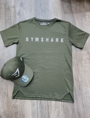 Áo phông vải sần chữ GYMSHARK