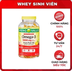 Omega 3 spring 1000mg - 180 viên
