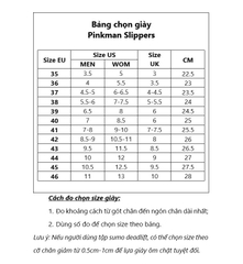 Giày Pinkman Slippers - Màu trắng