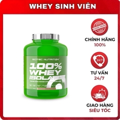 Scitec Nutrition 100% Whey Isolate 1816g ( 72 Servings )
