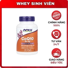 Now CoQ10 + Fish Oil - 120 viên