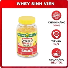 Spring Valley Omega 3 1000mg - 60 viên