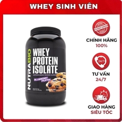 NutraBio Whey Protein Isolate - 2 Lbs