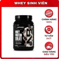 NutraBio Whey Protein Isolate - 2 Lbs