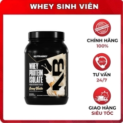 NutraBio Whey Protein Isolate - 2 Lbs