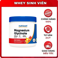 Bột Nutricost Magnesium Glycinate (250g)