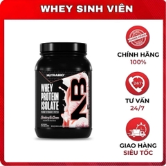 NutraBio Whey Protein Isolate - 2 Lbs