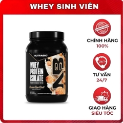 NutraBio Whey Protein Isolate - 2 Lbs
